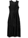Ulla Johnson Dioni Midi Dress In Black