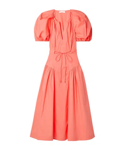 Ulla Johnson Dress With Belt In Pink