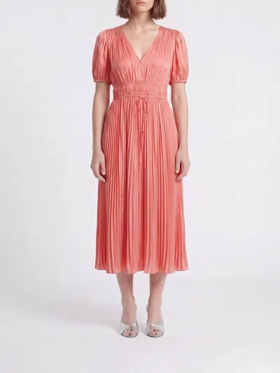 Ulla Johnson Dress Woman Color Yellow In Pink