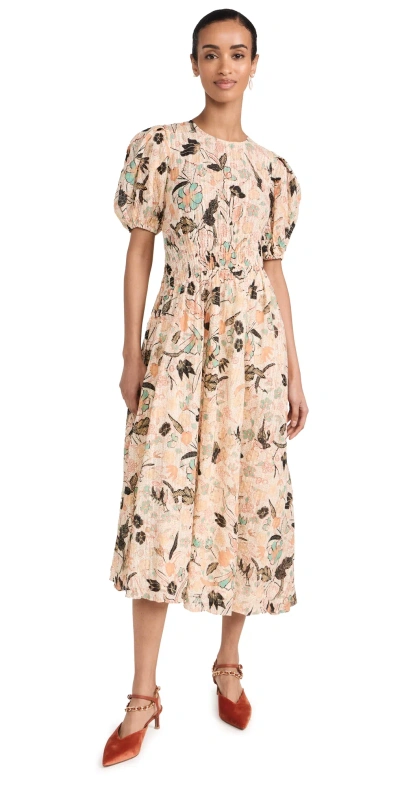 Ulla Johnson Eden Dress Pearl Flora