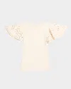 Ulla Johnson Edith Knit Ruffle-sleeve Top