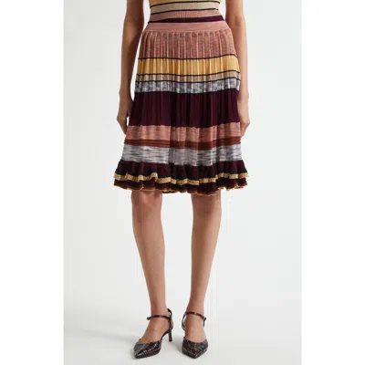 ULLA JOHNSON ULLA JOHNSON EIOS PLEATED KNIT SKIRT
