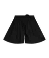 Ulla Johnson Elastic Waist Shorts In Black