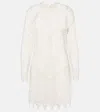 Ulla Johnson Eleni Linen Lace Minidress In White