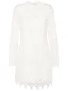 Ulla Johnson Eleni Linen Lace Minidress In White