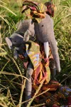 ULLA JOHNSON ELEPHANT & BABY DOLL