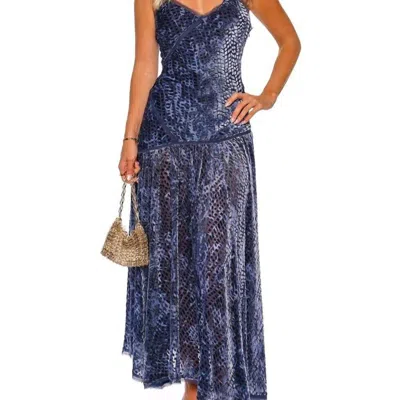 Ulla Johnson Elodie Midi Dress In Blue