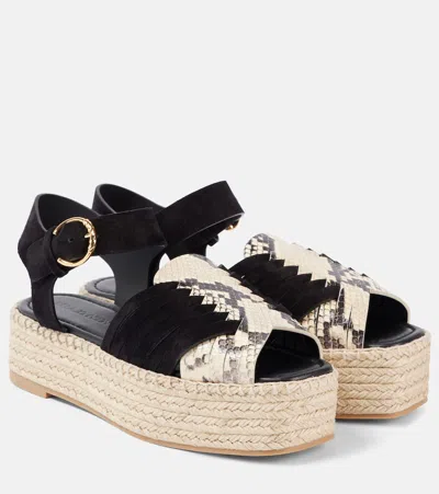 ULLA JOHNSON ELSA LEATHER ESPADRILLES