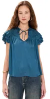 Ulla Johnson Elvie Top Neptune