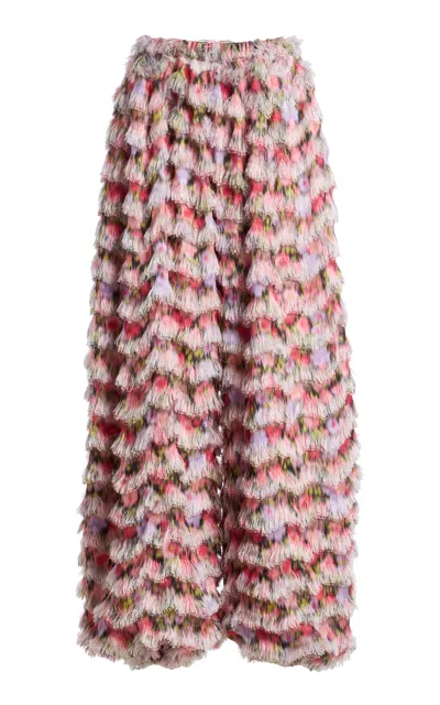 Ulla Johnson Elvira Cinched Pants In Pink