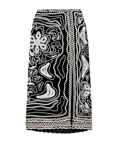 Ulla Johnson Embellished Skirt In Black