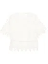 Ulla Johnson Aria Broderie-anglaise Blouse In White