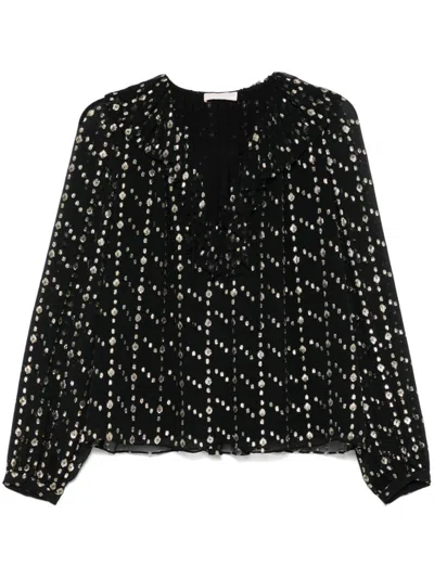 Ulla Johnson Emilie Blouse In Black