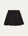 Ulla Johnson Emma Tweed Mini Skirt In Noir