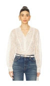 Ulla Johnson Esme Blouse In 象牙白