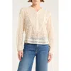 Ulla Johnson Esme Corded Top In Neutral