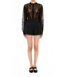 Ulla Johnson Esme Embroidered Blouse In Black In Black