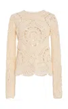 Ulla Johnson Eugenie Top In Neutral