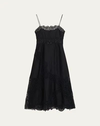Ulla Johnson Evangeline Cami Long Dress In Black