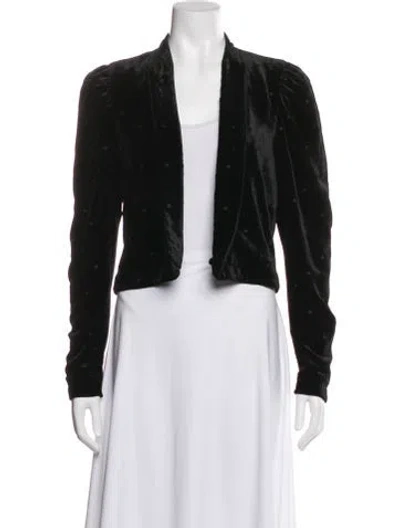 Pre-owned Ulla Johnson Evening Jacket In Black