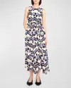 Ulla Johnson Evita Dress In Nimbus In Black