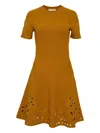 Ulla Johnson Fania Eyelet-embellishment Mini Dress In Multi