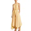 Ulla Johnson Farah Belted Maxi Dress In Dune In Multi