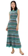 ULLA JOHNSON FAUNA DRESS AGATE