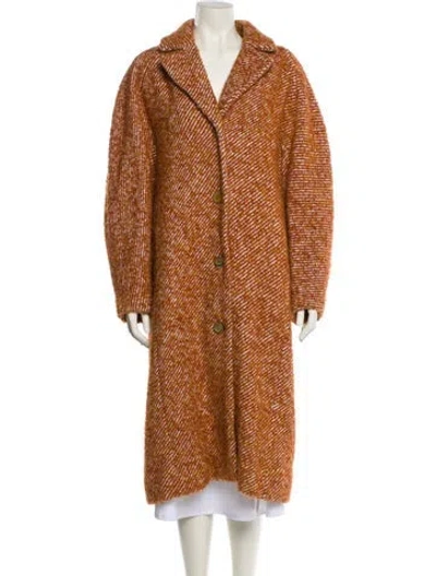 Pre-owned Ulla Johnson Faux Fur Coat In Neutral