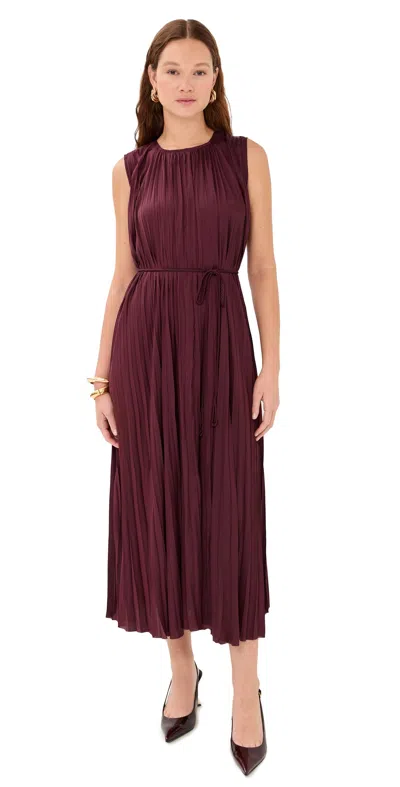 Ulla Johnson Fianna Dress Claret In Burgundy