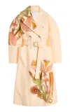 Ulla Johnson Fleur Trench In Brown