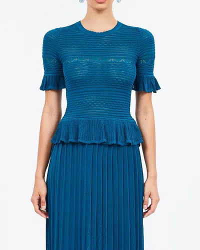 Ulla Johnson Flora Top In Lapiz