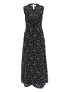 Ulla Johnson Kiana Cutout Embroidered Cotton-organdy Midi Dress In Black