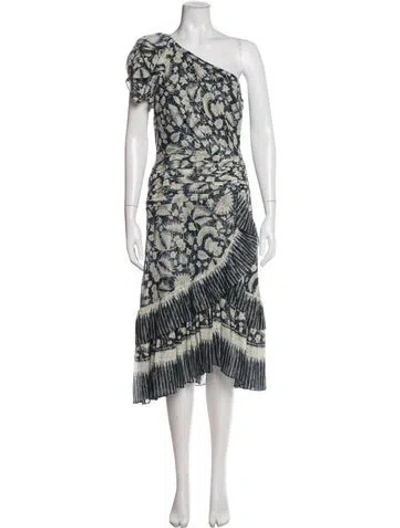 Pre-owned Ulla Johnson Floral Print Midi Length Dress