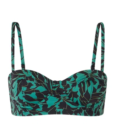 Ulla Johnson Zahara Floral-print Bikini Top In Multi