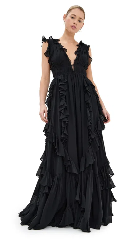 Ulla Johnson Florella Gown Noir