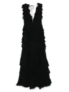 Ulla Johnson Florella Maxi Dress In Schwarz
