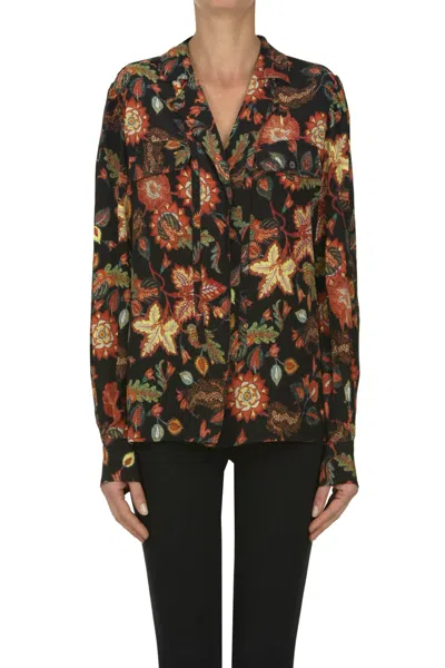 Ulla Johnson Florian Shirt In Black