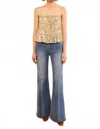 Ulla Johnson Florian Silk Tank Top In Daffodil In Multi