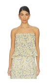 Ulla Johnson Florian Silk Tank Top In Multi