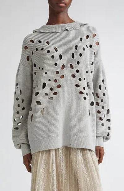 ULLA JOHNSON ULLA JOHNSON FRANCIA CUTOUT SWEATER
