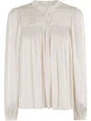 Ulla Johnson Freja Blouse In Neutrals