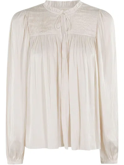 Ulla Johnson Freja Blouse In Neutrals