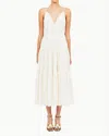 Ulla Johnson Freya Midi Dress In Pristine In Multi