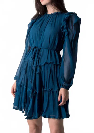 Ulla Johnson Gaelle Dress In Sapphire In Blue