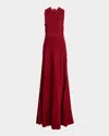 Ulla Johnson Genoveva Crochet Floral Knit Sleeveless Maxi Dress