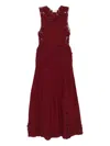 Ulla Johnson Genoveva Maxikleid In Red