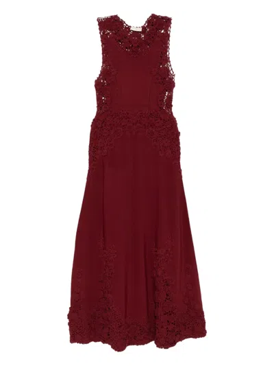 Ulla Johnson Genoveva Maxikleid In Red