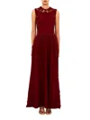 Ulla Johnson Genoveva Sleeveless Maxi Dress In Begonia In Red