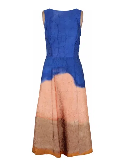 Ulla Johnson Georgia Satin Dress In Multi
